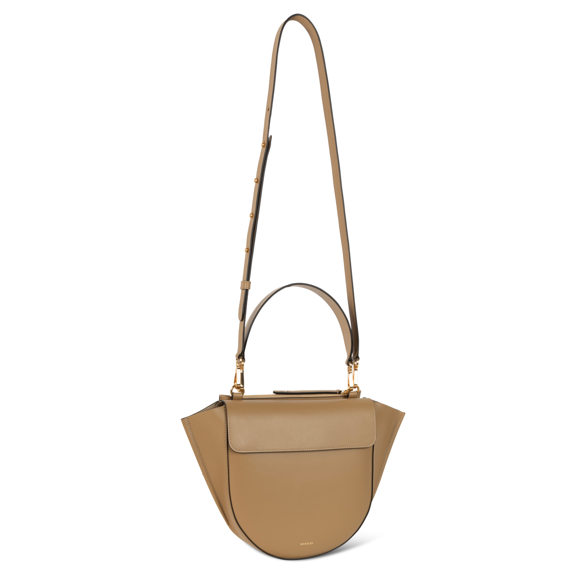 ホルテンシア ミディアム ハンドバッグ - GINGERBREAD