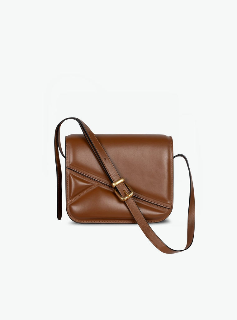 完売必至☆WANDLER オスカー トランク ショルダーバッグ brown