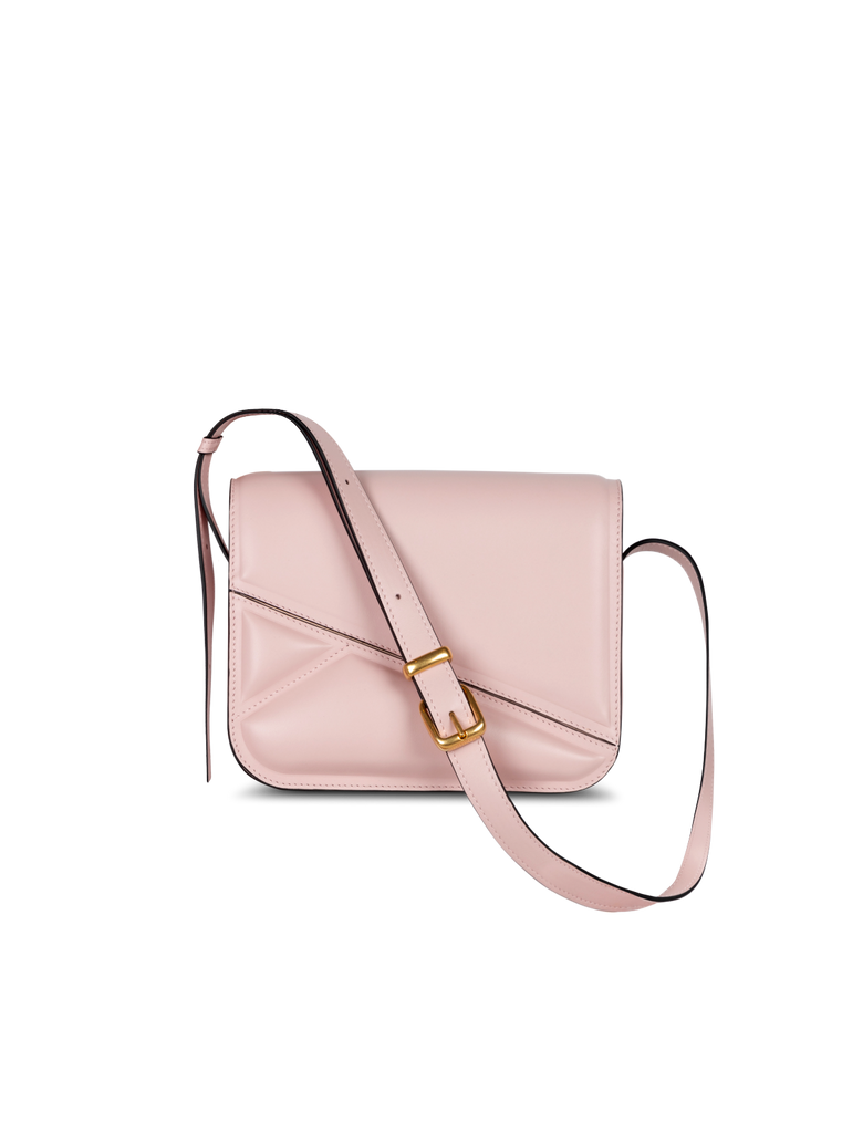 オスカー トランク ミディアム ショルダーバッグ - PEACH | 【Wandler