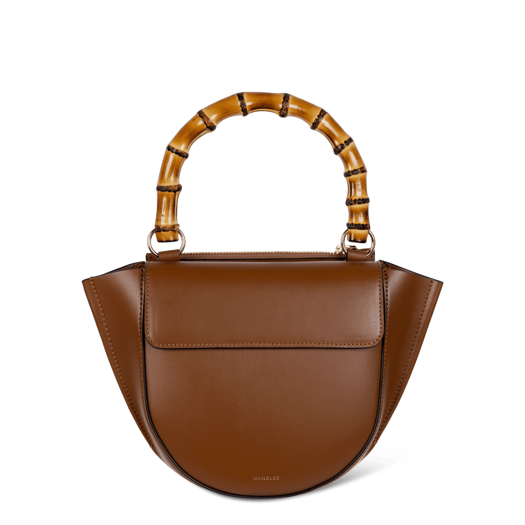 ハンドバッグ ホルテンシア ミニ ハンドバッグ - SADDLE_BAMBOO | 【Wandler