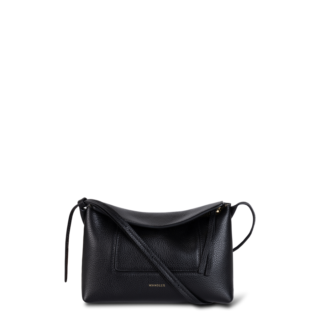 ペネロペ スラウチバッグ ミニ - BLACK CRUST | 【Wandler】ワンドラー