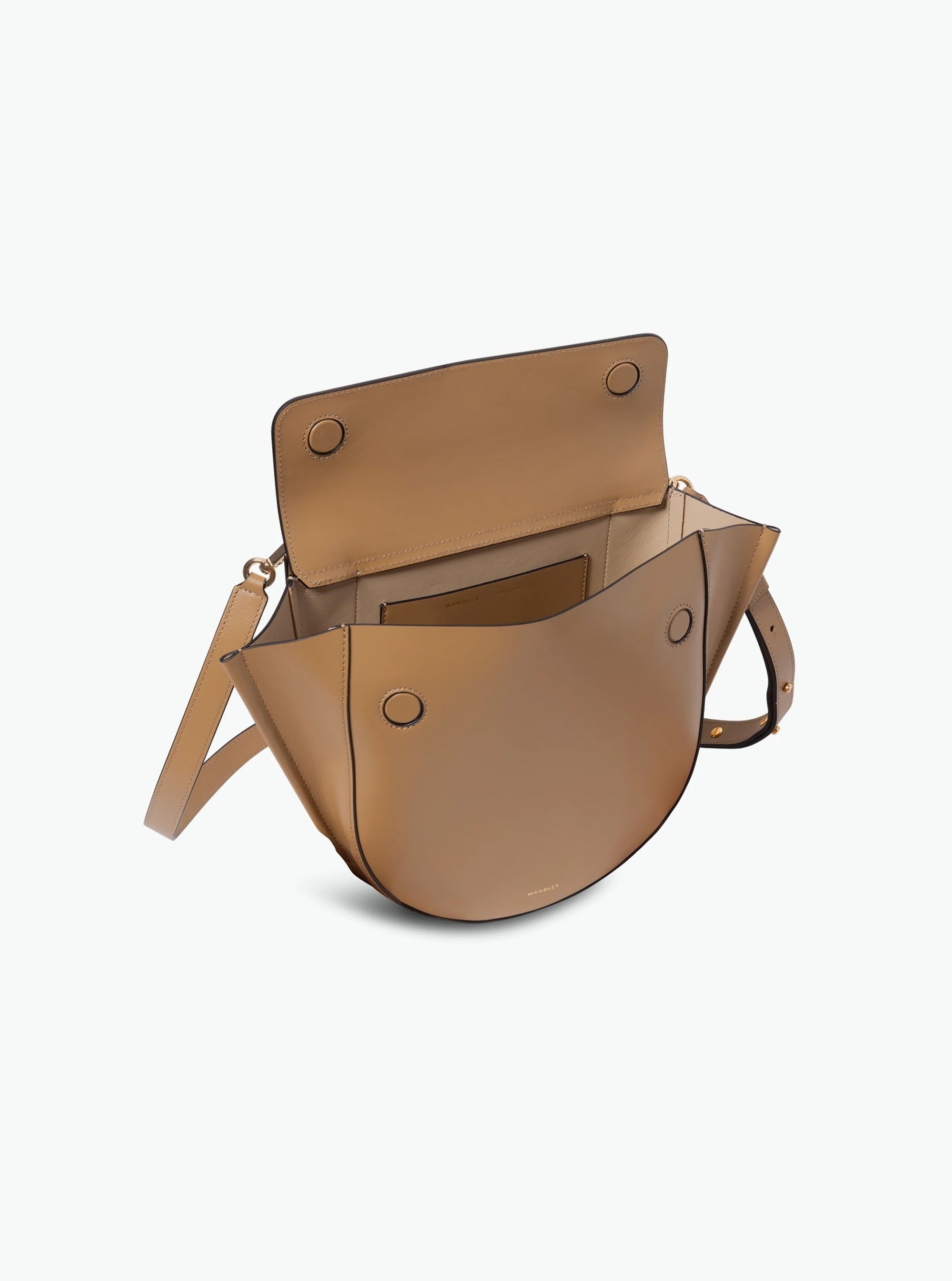 ホルテンシア ミディアム ハンドバッグ - GINGERBREAD