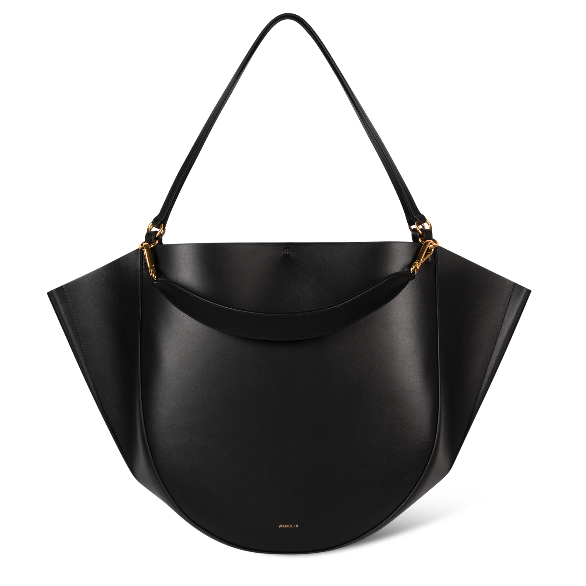 WANDLER ネイビー レザー ハンドバッグ WANDLER ネイビー レザー ハンドバッグ