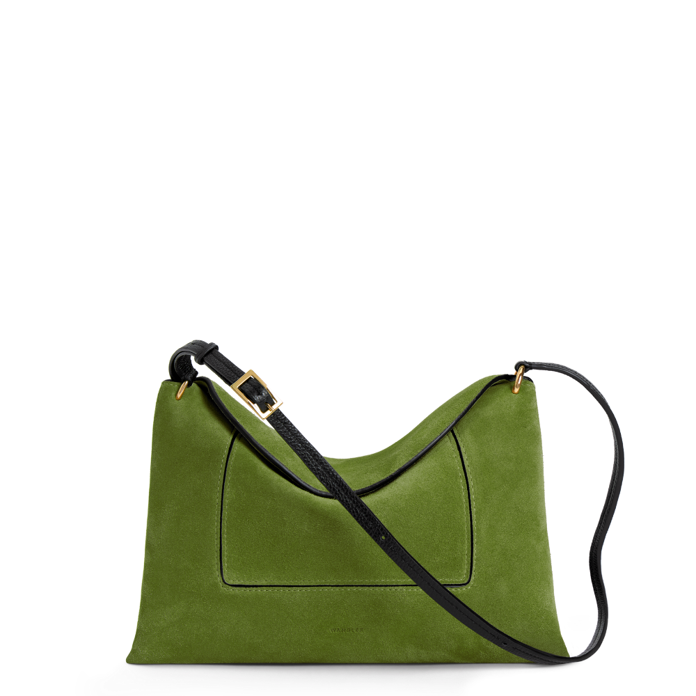 ペネロペ スラウチバッグ スエード - Verde Suede