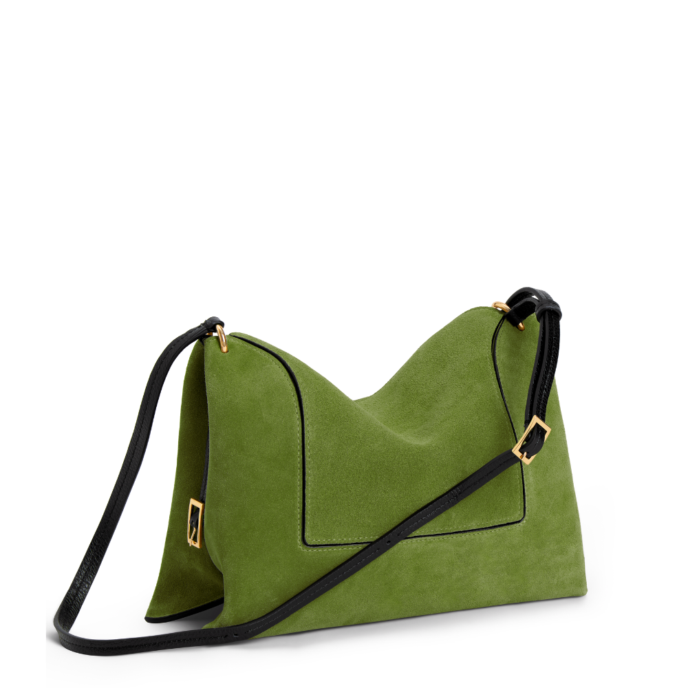 ペネロペ スラウチバッグ スエード - Verde Suede