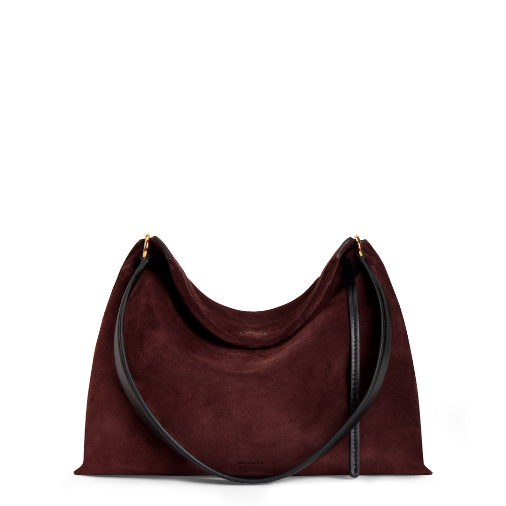 ペネロペ トートバッグ スモール - ACAI SUEDE_BLACK