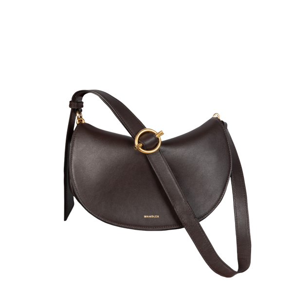 ショルダーバッグ・ポシェット WANDLER Woman Shoulder bag Brown 00014925102 1624 반들러(Wandler) | 반들러 Womans Shoulder Bag Wandler
