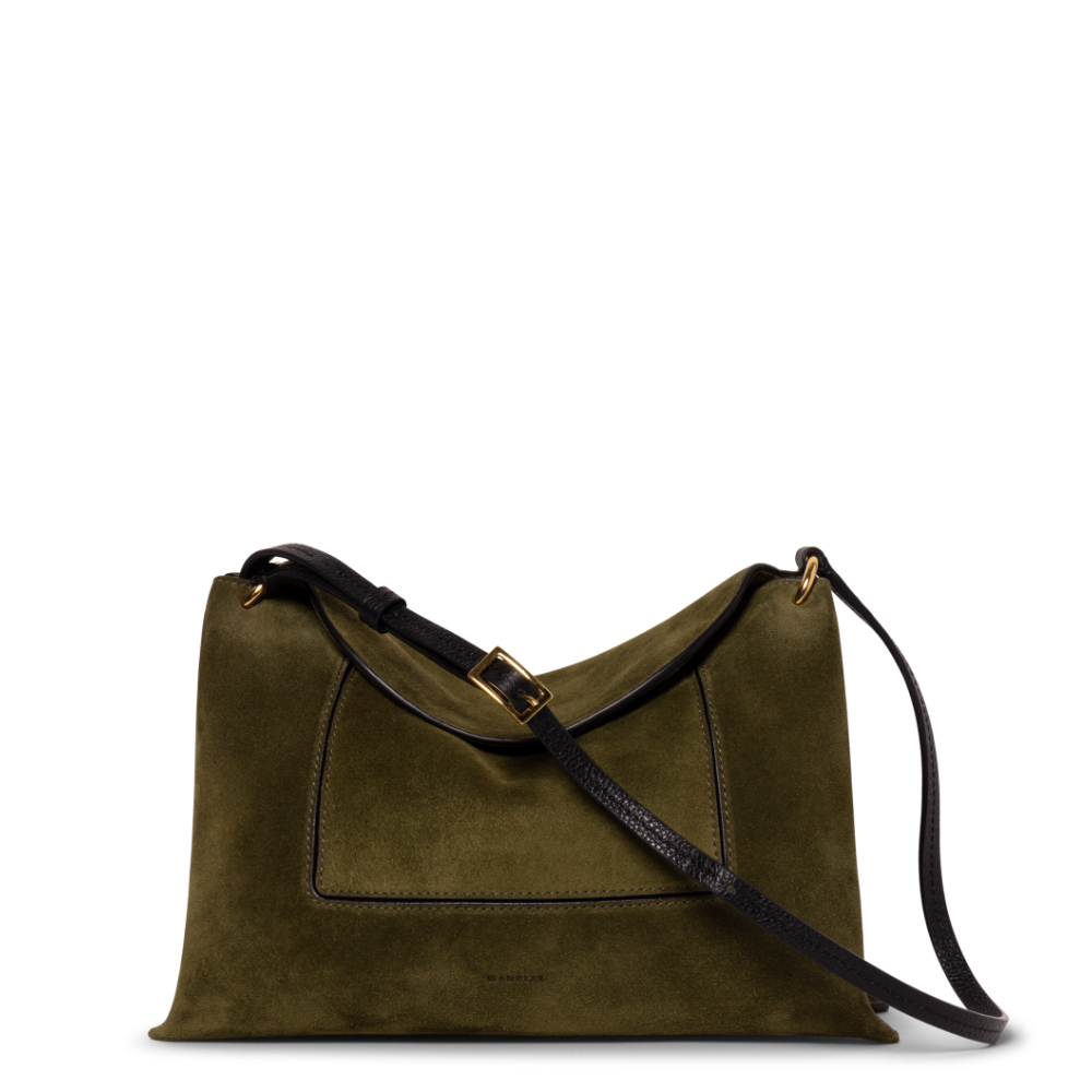 ペネロペ スラウチバッグ スエード - OLIVE SUEDE