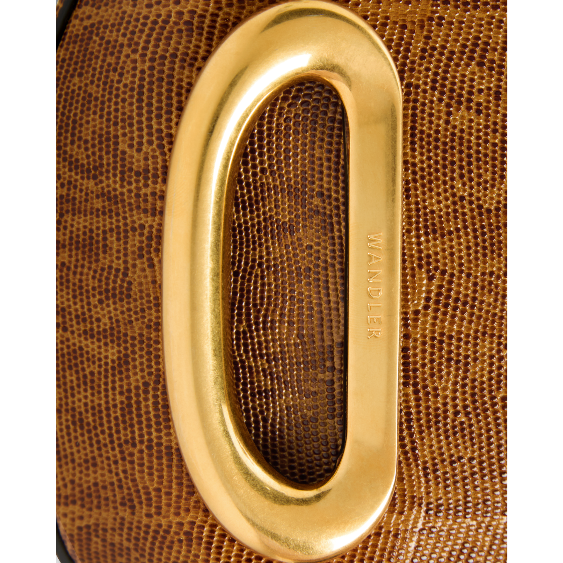 ヴェネト クロスボディバッグ スモール - TABACCO LIZZARD