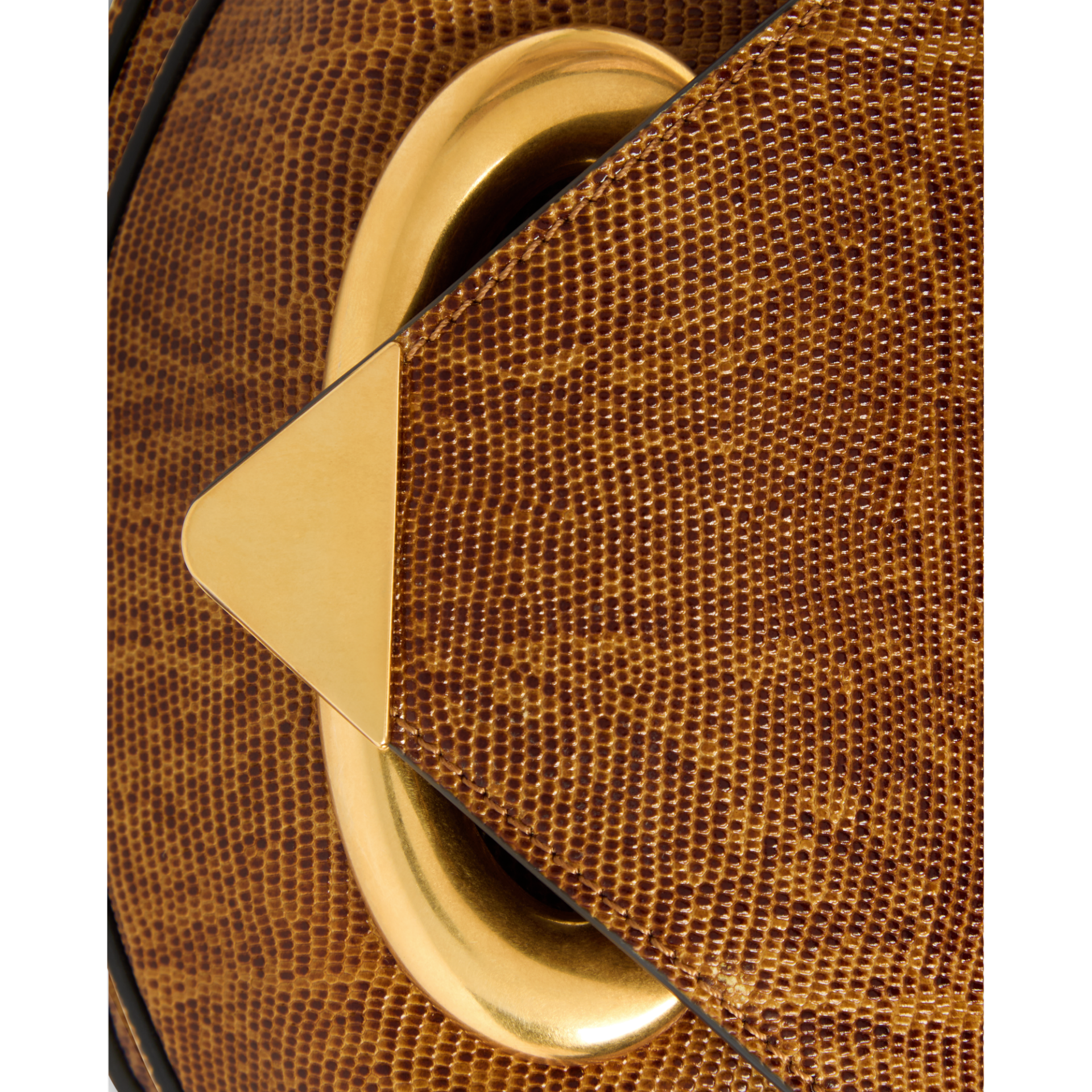 ヴェネト クロスボディバッグ スモール - TABACCO LIZZARD