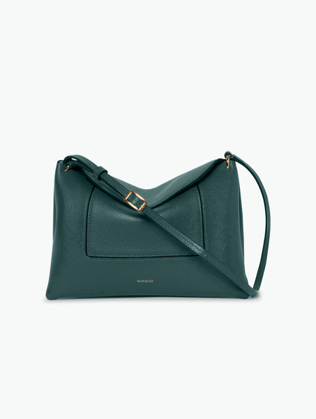 sale★WANDLERワンドラー ペネロペ ショルダーバッグ グリーン WANDLER/ワンドラー】Penelope Slouch Bag：ショルダーバッグ