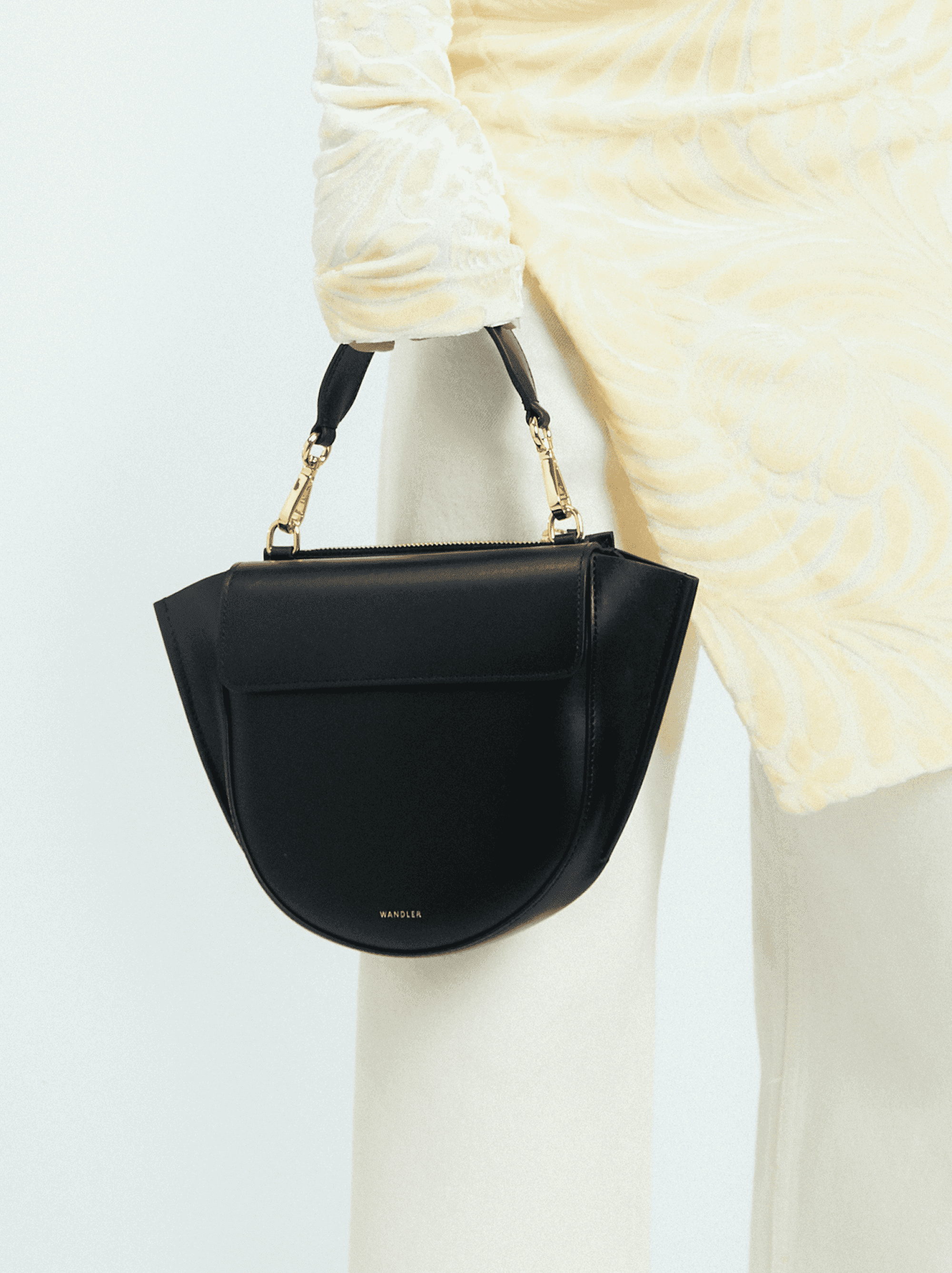 大人気☆WANDLERワンドラー Hortensia ミニバッグ ELEPHANT ホルテンシア ミニ ハンドバッグ - BLACK | 【Wandler