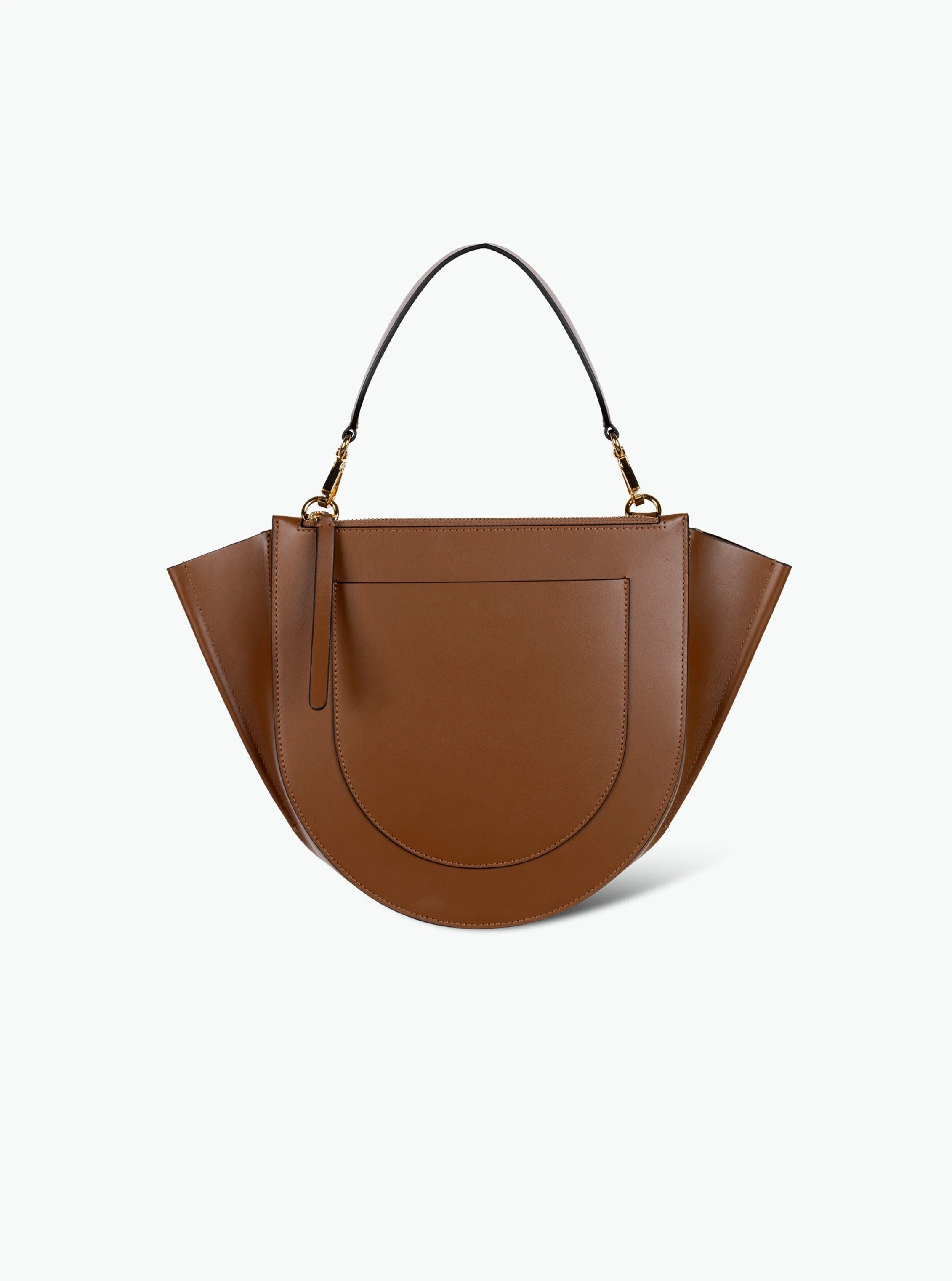 WANDLER HORTENSIA M ハンドバッグ ホルテンシア ミディアム ハンドバッグ - SADDLE | 【Wandler