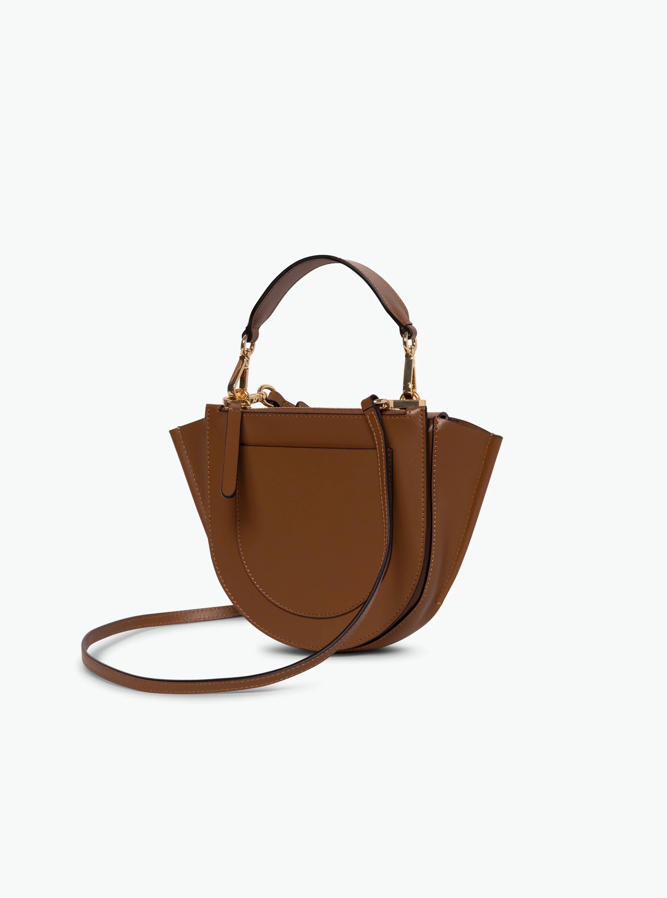 ホルテンシア ミニ ハンドバッグ - SADDLE | 【Wandler