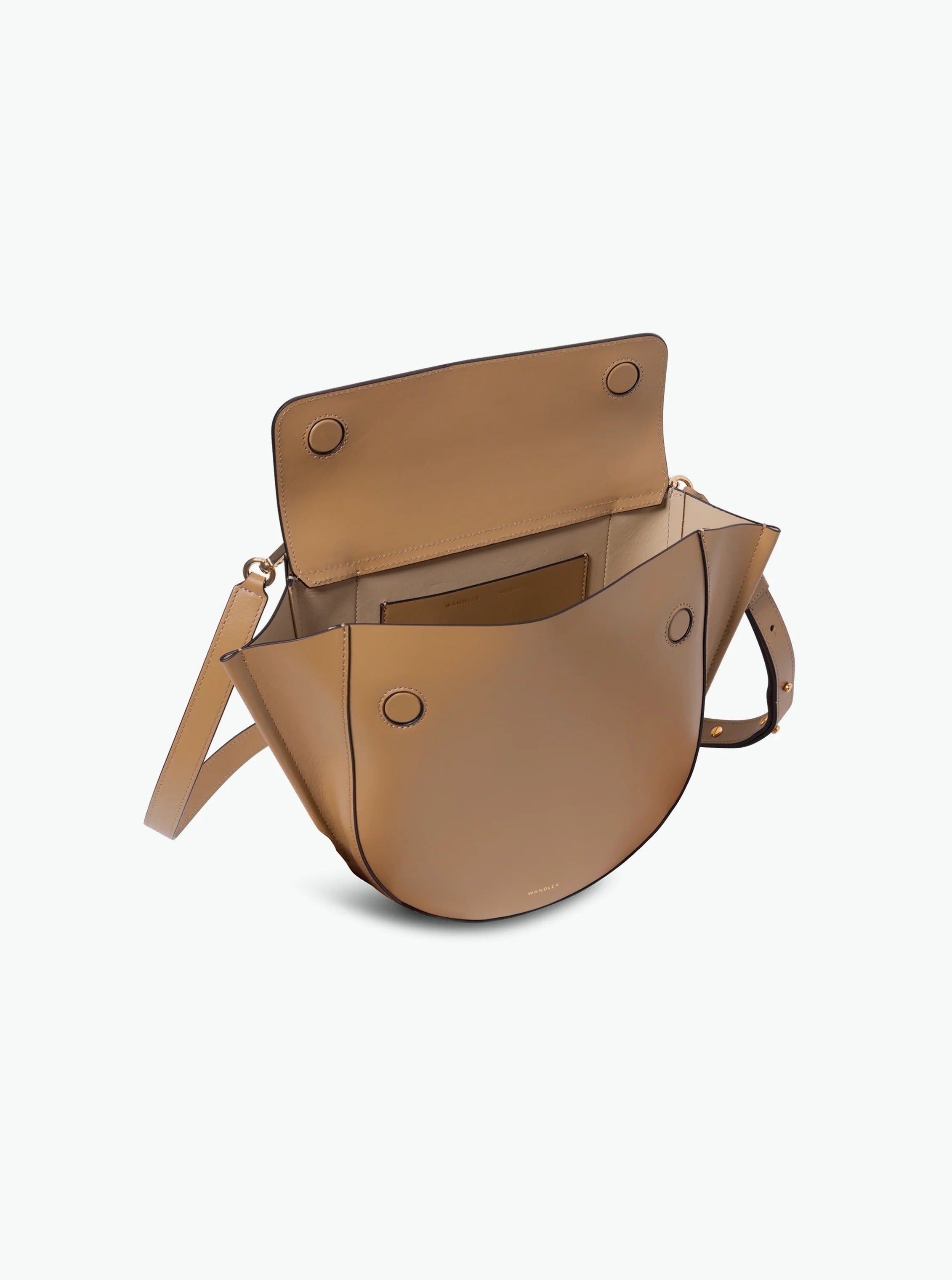 ホルテンシア ミディアム ハンドバッグ - GINGERBREAD | 【Wandler