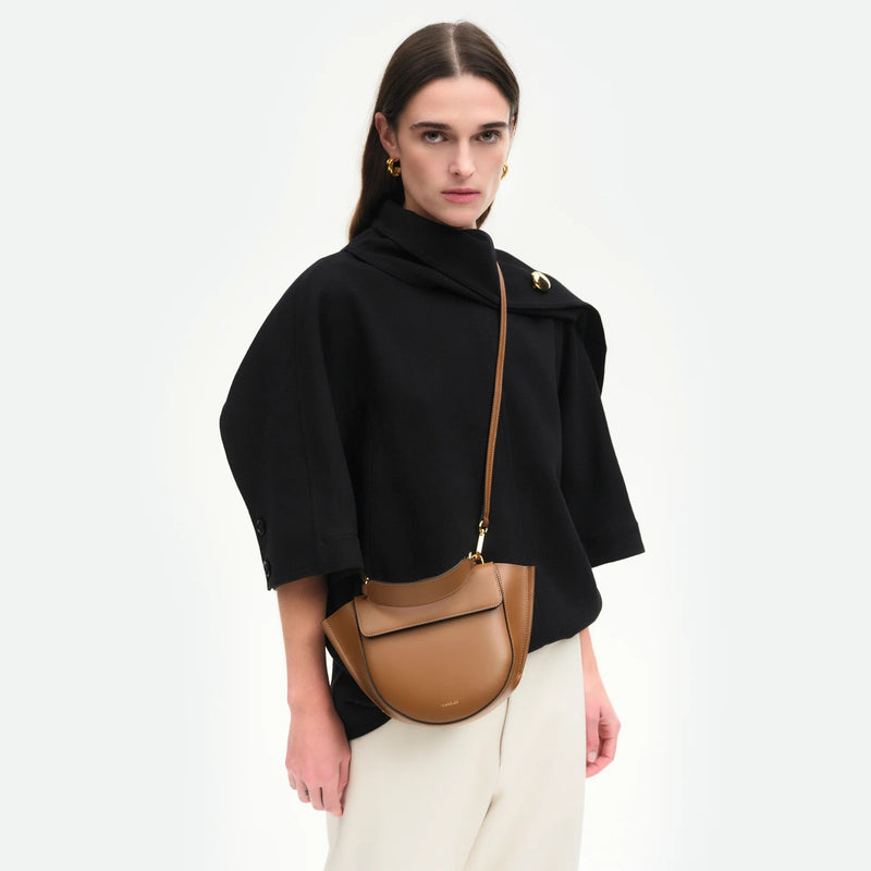 ホルテンシア ミニ ハンドバッグ - SADDLE