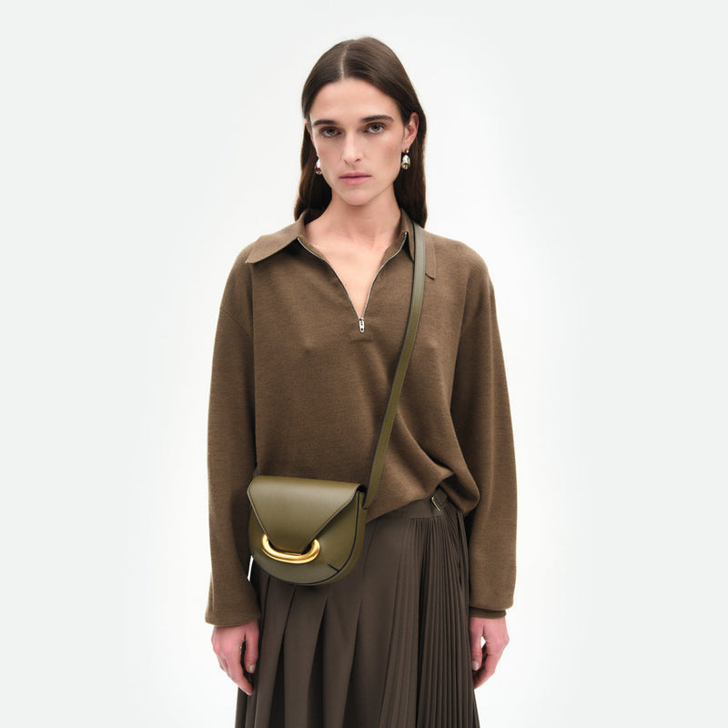 ヴェネト クロスボディバッグ スモール - DEEP OLIVE