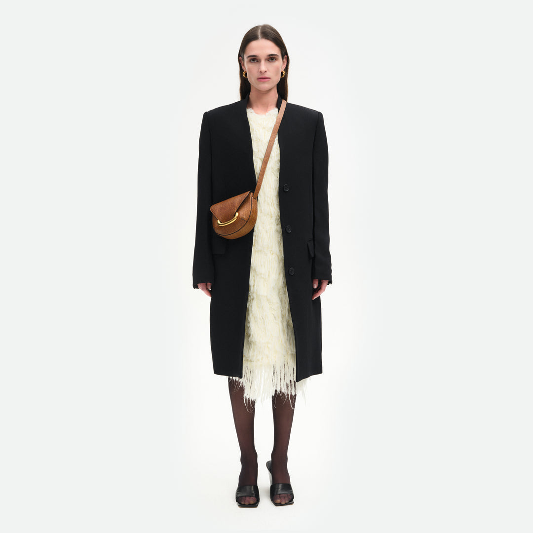 ヴェネト クロスボディバッグ スモール - TABACCO LIZZARD