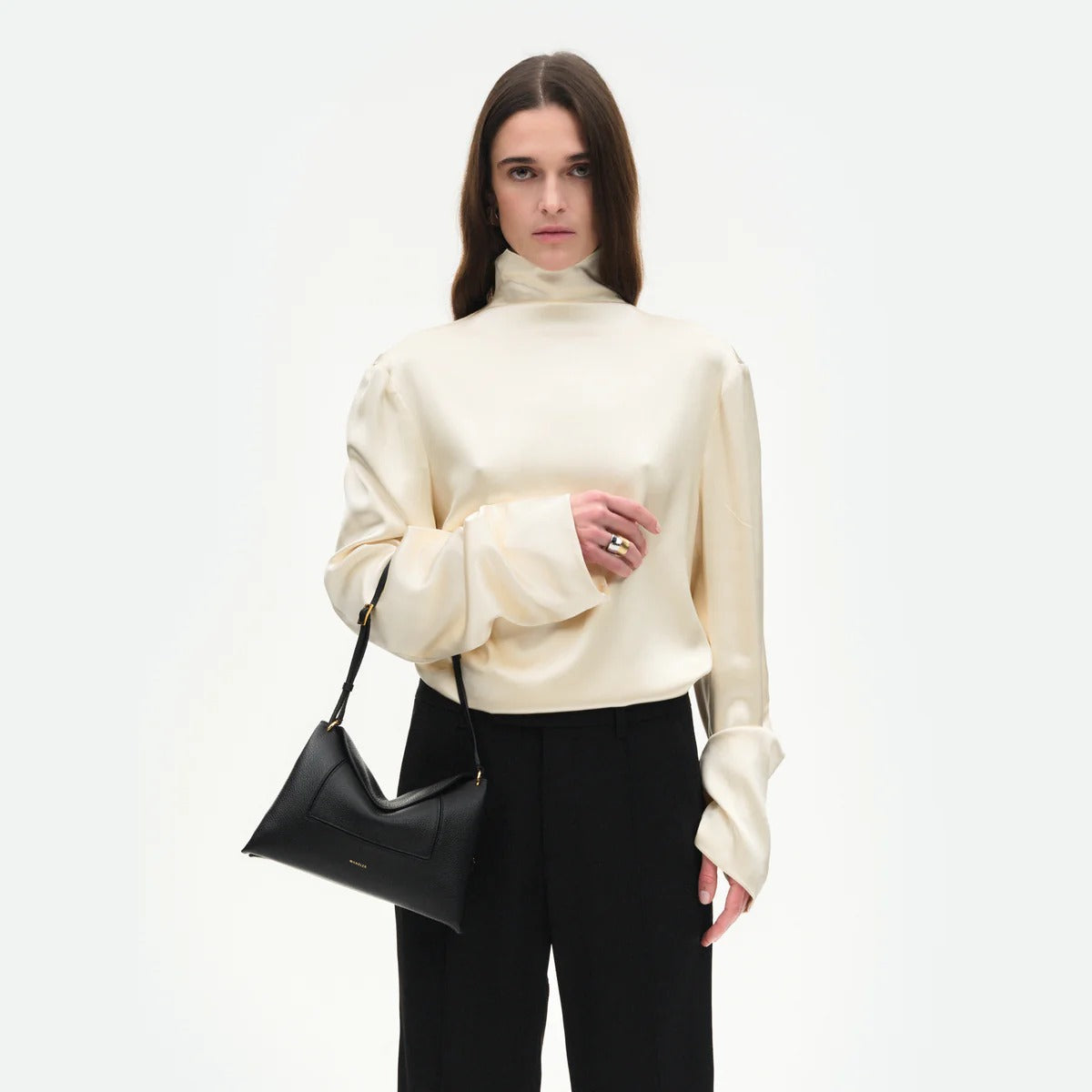 ペネロペ スラウチバッグ - BLACK CRUST