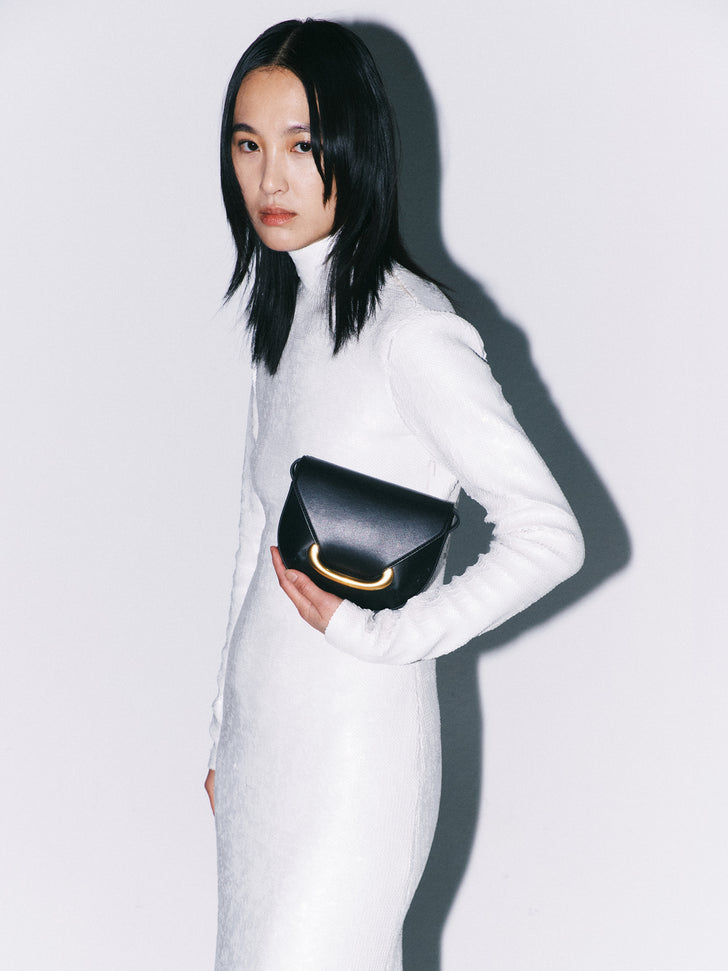 ヴェネト クロスボディバッグ スモール - BLACK