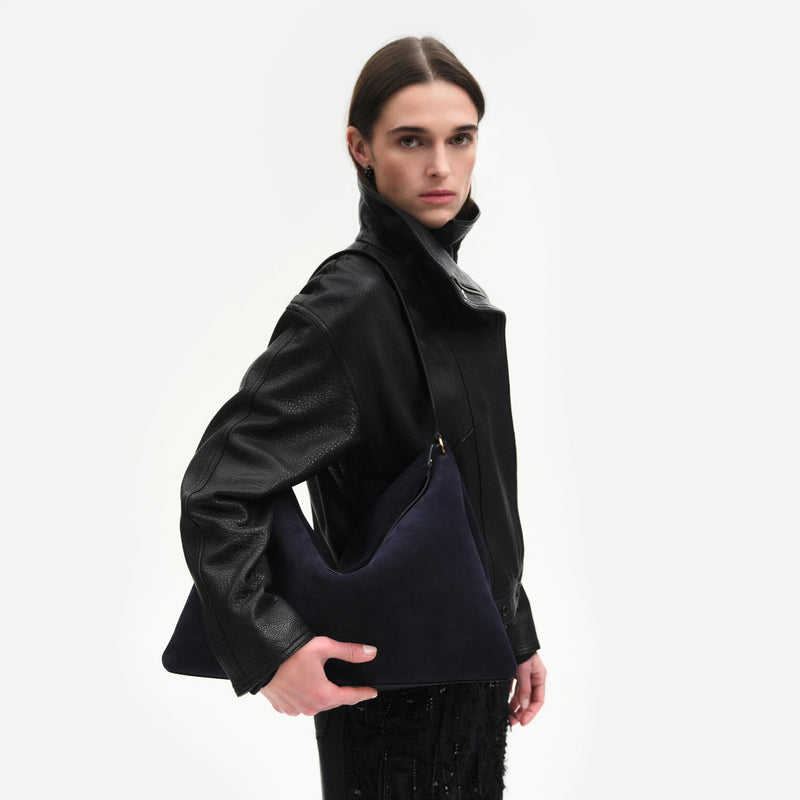 ペネロペ トートバッグ - ORION SUEDE_BLACK