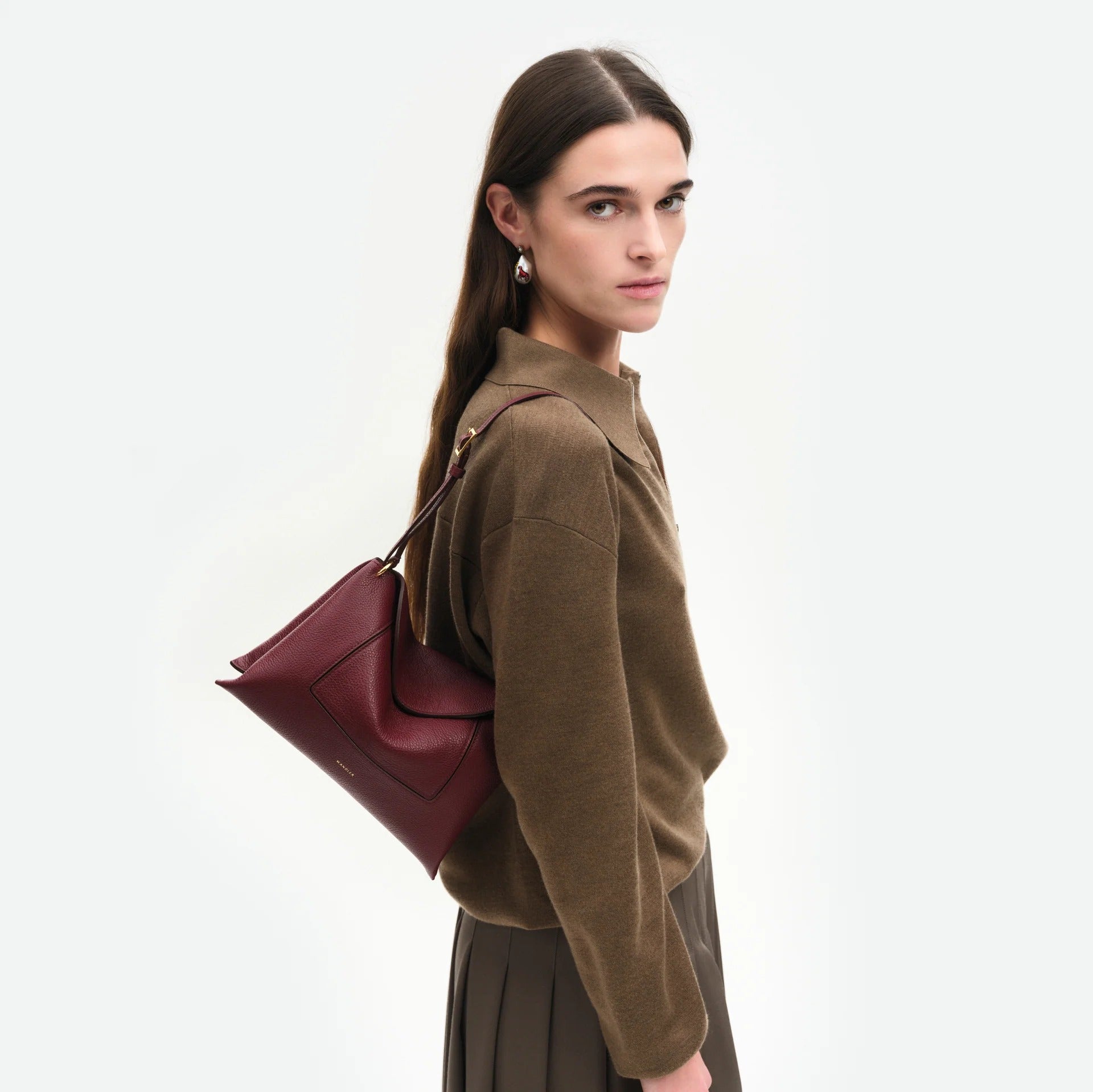 ペネロペ スラウチバッグ - ACAI CRUST