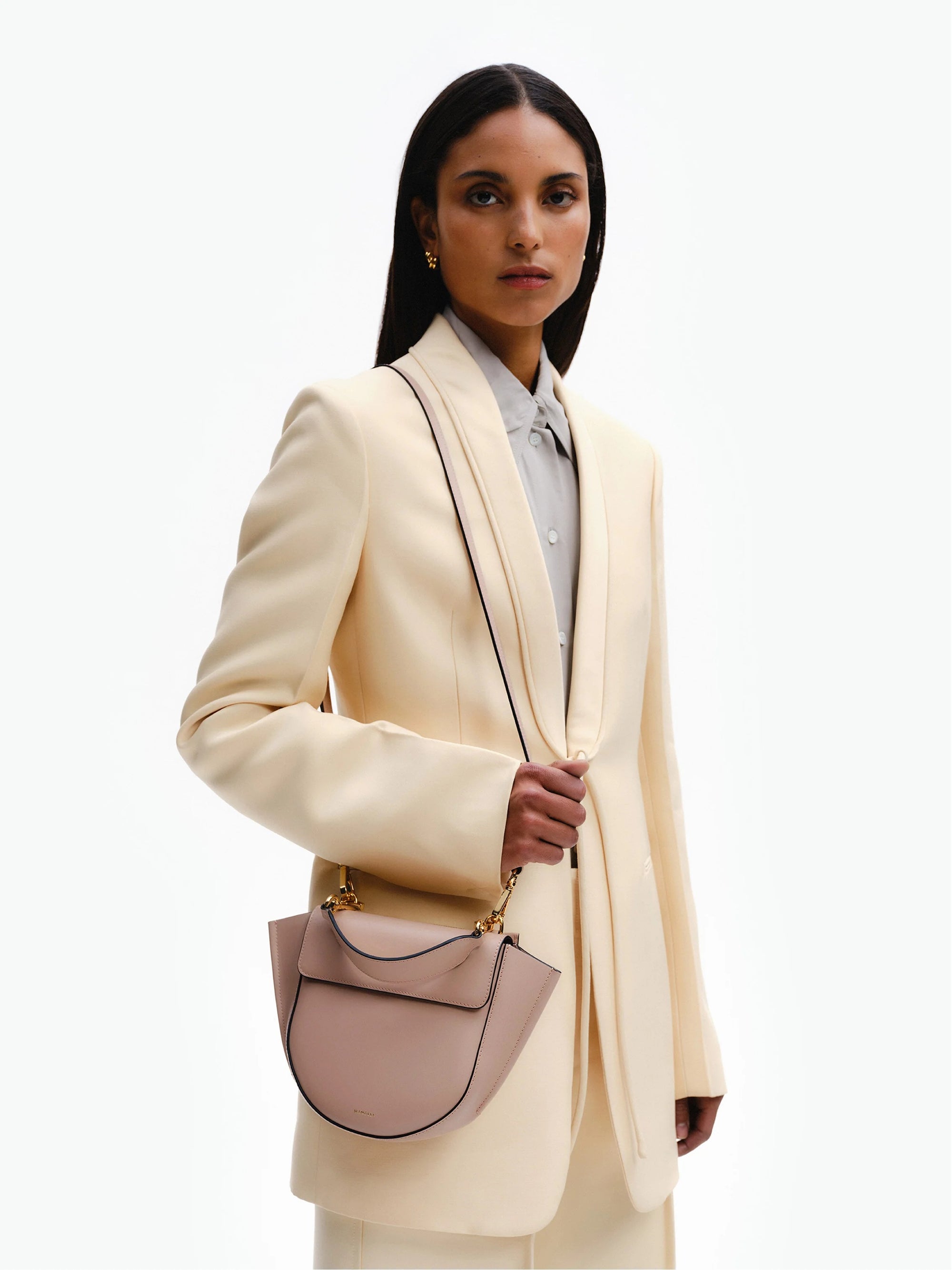 ホルテンシア ミニ ハンドバッグ - APRICOT