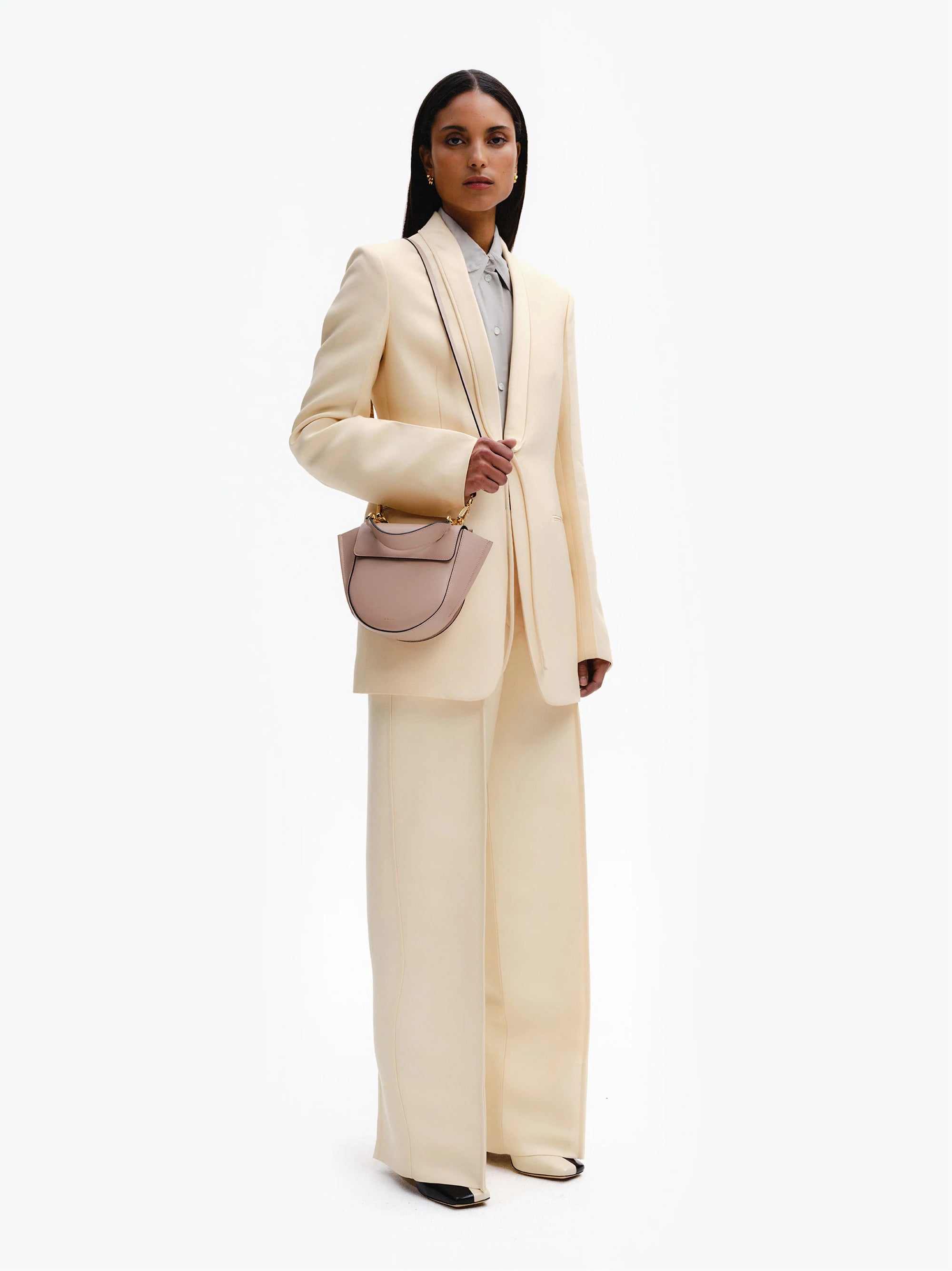 ホルテンシア ミニ ハンドバッグ - APRICOT